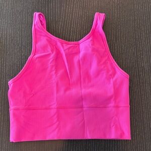 Lululemon power pivot ribbed tank top sports bra